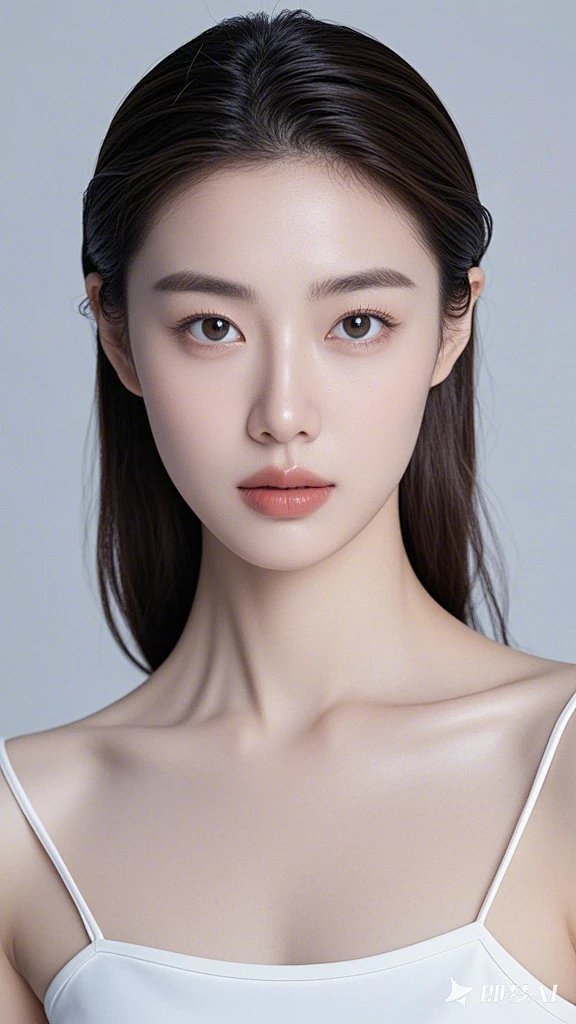 高级，年轻美女，极简，素雅，绝佳的镜头，大师作品，电影海报，浅色背景，肖像摄影，-花瓣网