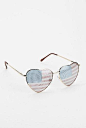 urban outfitters Americana Heart 太阳镜