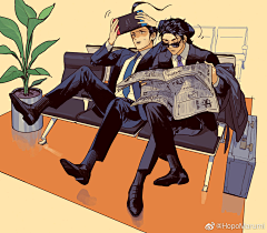 空条Q太郎0204采集到插画