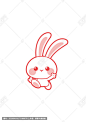 卡通IP吉祥物兔子形象