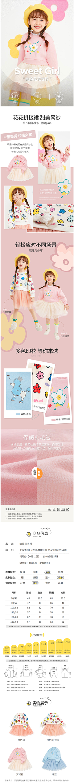 多肉小精灵采集到儿童裙