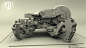 My Armored Mobile Unit 3d Hard Surface modeling work .