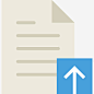 文件图标 https://88ICON.com 上传界面 文件 档案