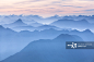 lechtal panorama from mt. zugspitze - germany