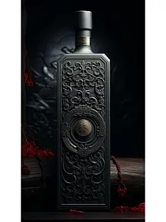 AI如何生成高端红酒包装设计效果图 - 小红书