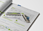 Annual report with 3d infographics on Behance