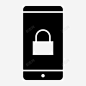 智能手机锁定手机iphone图标高清素材 iphone 手机 技术 智能手机锁定 触摸屏 免抠png 设计图片 免费下载