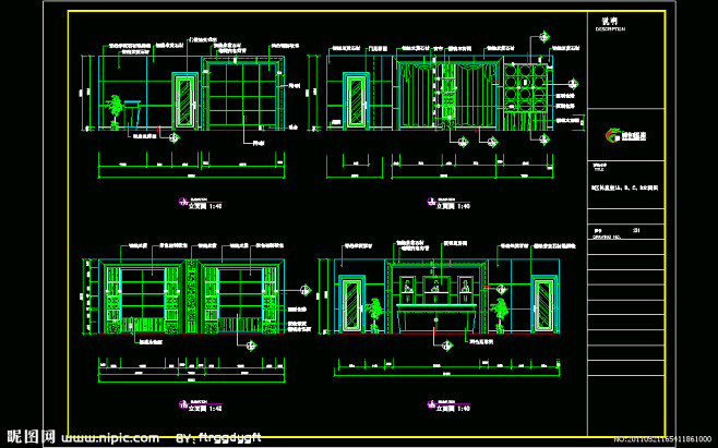 CAD DWG 图纸 平面图 素材 装修...