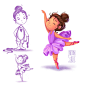 characters Character Character design  art artwork cute concept art bear monkey girl ballerina fairy sketch sketchbook ILLUSTRATION  book illustration book children Love design