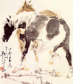 画中自有千千解采集到书画中国_近当代_集千二
