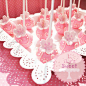粉色系婚庆甜点桌 婚礼婚典西点 CAKE POPS 棒棒蛋糕 粉色樱花款-淘宝网