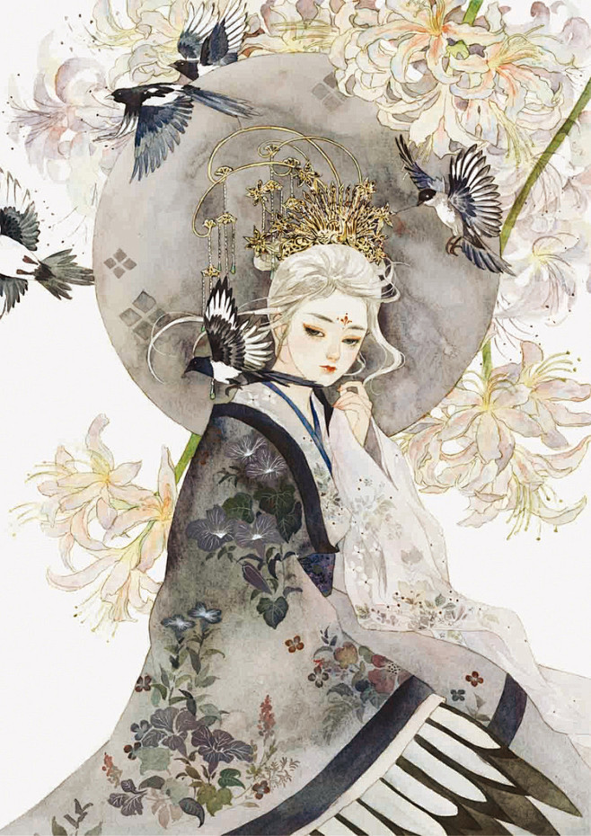 画匣子-花鸟集-喜鹊 | Sherloc...