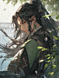 AI绘图｜流水剑意