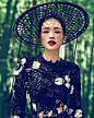 Star Style - 舒淇 for Harper's Bazaar China August Editorials in Celine + Balmain + Gucci + Blumarine