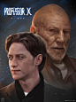 professor X | 小归mist - 同人作品 - 涂鸦王国插画
