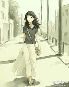 一组非常可爱的线条手绘漫画 - 插画 - 意兜兜 - 专注于LOMO,设计,摄影,素材,唯美图片的收藏及原创，为广大网友提供一个唯美的家！