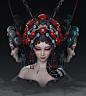 花旦_wenyuan60作品_角色/人物/生物_CG模型网