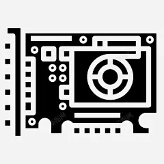 显卡设备电子 标志 UI图标 设计图片 免费下载 页面网页 平面电商 创意素材