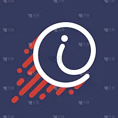 我的字母图标中圈着速度线。