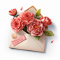 longtu2_Game_icon_Envelope_greeting_card_and_flower_combination_a65aa6c8-a954-493b-bba9-7fe6adc552f5
