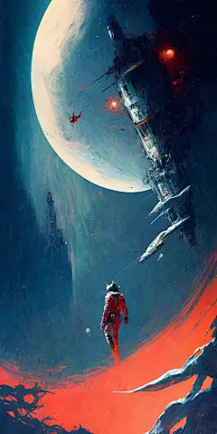 跳华尔兹的宇航员