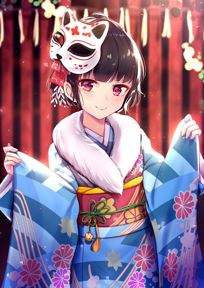「正月」/「雁」[pixiv]