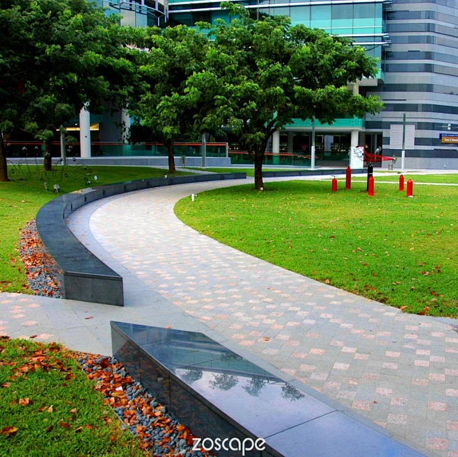 景观铺装#zoscape#铺装设计#铺装意向图#园林景观铺装 -花瓣网
