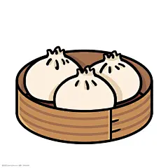 小笼包插画的搜索结果_360图片