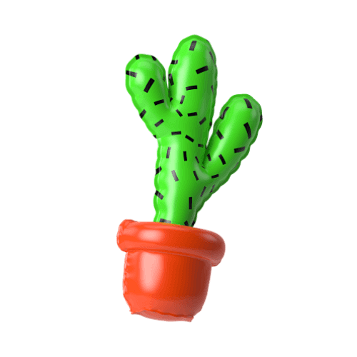 inflatable 3d cactus