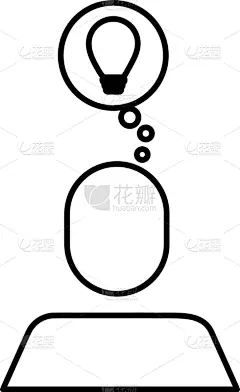电灯泡,头像,男商人,分离着色,商务,专业人员,经理,概念,剪影,思考