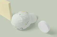 时尚作品品牌提案帽子效果图样机