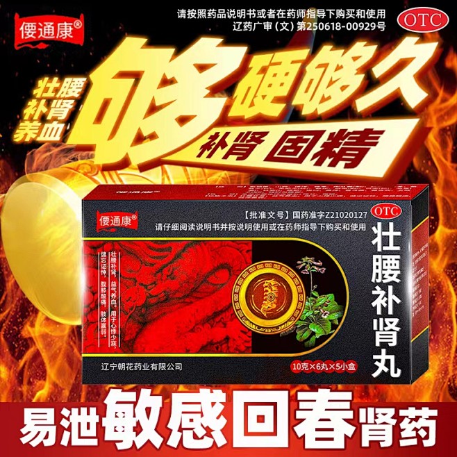 壮腰补肾丸男性中药补肾固精益气益血搭阳早...