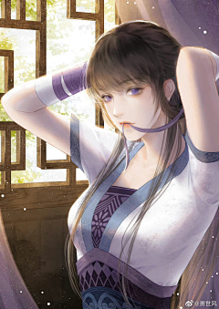 我爱喝奈奈采集到古风 盖聂 端木蓉【秦时明月】