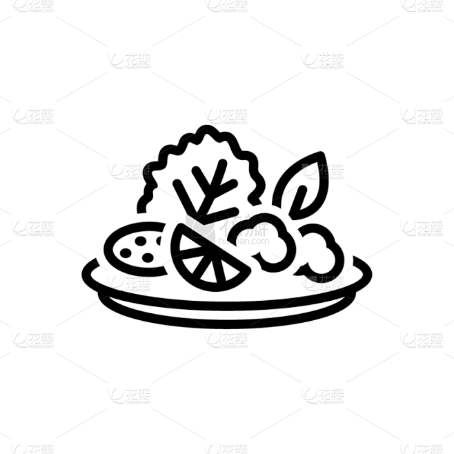 蔬菜,沙拉,菜单,符号,清新,健康食物,...