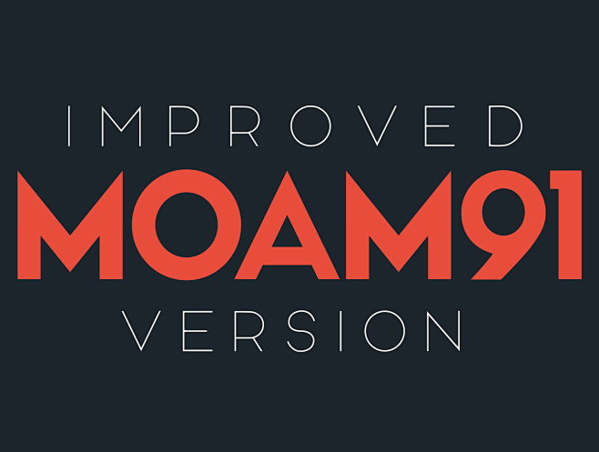 MOAM91 : A bold & mo...