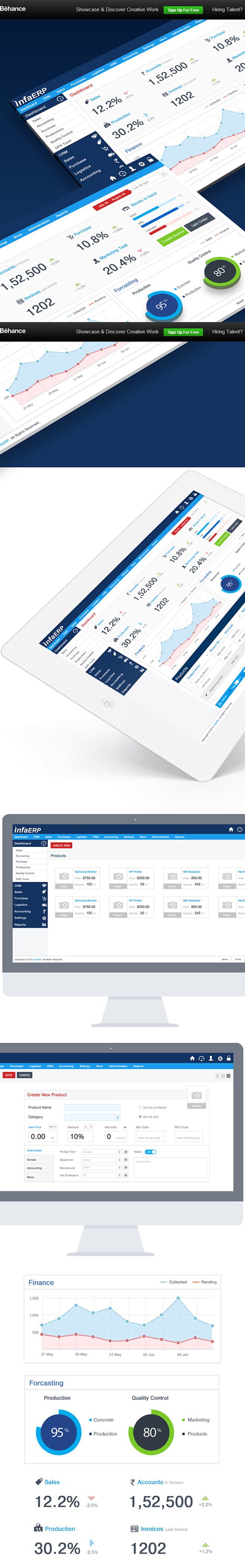 InfaERP - Dashboard ...