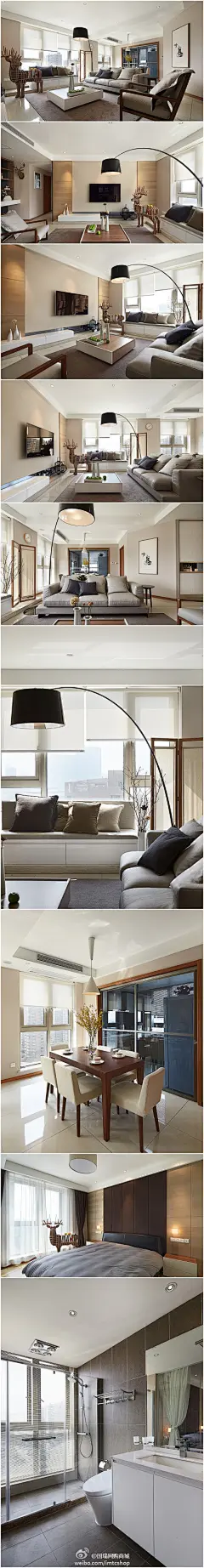 #装修美图#素雅的现代风格，喜欢有质感有情调的感觉。