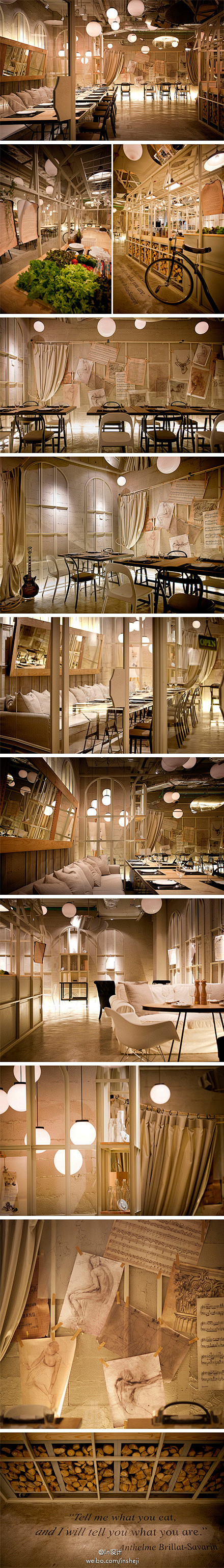 #in设计#【泰国曼谷玻璃房子餐厅】设计...
