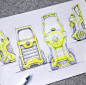 Design Sketches & Illustrations 2019 (Part 5) : Selected design sketches and illustrations I did in 2019.