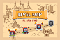Level Map Game Assets Download Pack - CraftPix.net