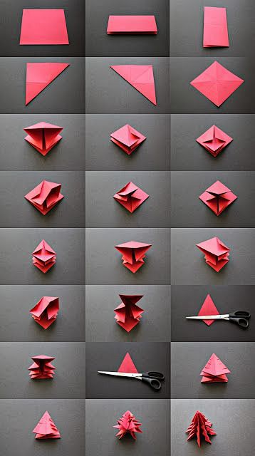 Origami Christmas Tr...