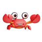 Crabs 3D Icon