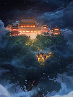 冈本不刚采集到夜晚场景