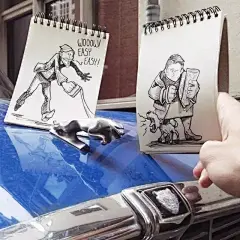 现实与漫画的奇妙结合