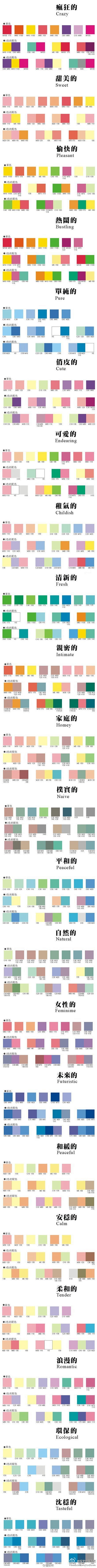 色彩即是情绪，希望能对你又帮助。@视觉中...