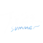 夏天快乐丨夏天来了丨夏日限定丨夏日手写字