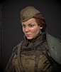Panzer Huntrees (MT3 render), Dmitry Bezrodniy : Personal work inspired by pics of russian women snipers of WW2
Re-Rendered in Marmoset toolbag 3 with GI