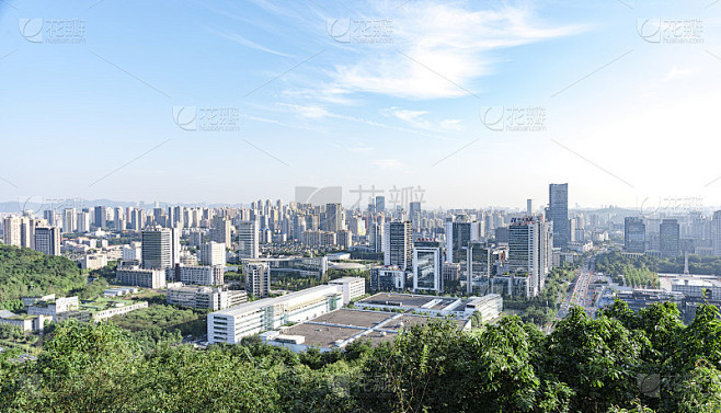 中国重庆渝北区现代建筑