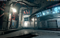 Halo 5: Guardians Shipyard, Liz Kirby : For Shipyard I was responsible for interpreting the block-in and design and taking it to completion. I used existing assets, kitbashed others, and on occasion built my own using the palette's trims and tiles. Design