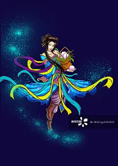 古代美女插画